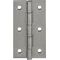 Scharnier H.50mm B.31mm S.1,0mm VA gerollt,schmal VORMANN - VPE: 20