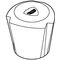 Grohe Griff Costa, 1/2", Markierung blau/rot - VPE: 10