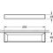 Grohe Handtuchring SELECTION CUBE 250mm chr