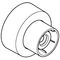 Grohe S-Anschluss 1/2"x3/4" verst 7,5mm ha graph gebü