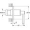 Grohe UP-Ventil-Oberbau ATRIO Hebelgriff supersteel