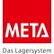 Fachboden B1000xT500mm Trgf.150kg Stahlbl.silber verz.f.Steckregal 2St./VE META