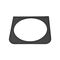 EUROLITE Filterrahmen 189x189mm sw