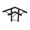 ALUTRUSS DECOLOCK DQ2-SPAL31H 3-Weg Ecke 90° sw