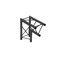ALUTRUSS DECOLOCK DQ3-SPAC25 2-Weg Ecke 90° sw