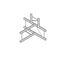 ALUTRUSS BILOCK E-GL22 T42-V 4-Wege-Ecke 90°