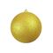 EUROPALMS Dekokugel 20cm, gold, glitzer