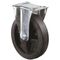 Bockrolle D.125mm Trgf.150kg VG Platte L115xB85mm BS ROLLEN