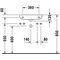 Duravit Handwaschbecken D-CODE m ÜL HLB 500x220mm 1 HL rechts weiß