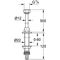 Grohe WAS Spülendurchführung EGGEMANN 1/2" verstb bis 70mm chr
