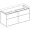 Geberit Waschtischunterschrank XENO² 1174x530x462mm Lack hochglänzend/weiß