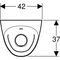 Geberit Urinal TAMINA mit integ Steuerung Generatorbetrieb