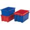 Drehstapelbehälter PP rot L600xB400xH350mm LA-KA-PE