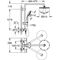 Grohe Duschsystem EUPHORIA SYSTEM 210 m Thermostat-Batt chr