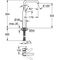 Grohe Einhand-Waschtischbatterie ESSENCE DN 15 XL-Size f freist. Waschschüs. chr
