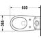 Duravit WWC DURAPLUS PRACTICA-CASCADE 365x650mm weiß