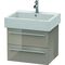 Duravit Waschtischunterbau X-LARGE 443x550x448mm cappucino hochglanz