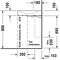 Duravit Waschtisch ARCHITEC VITAL MED o ÜL m HLB 575x520mm 1 HL links weiß