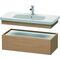 Duravit Unterschrank DURASTYLE 448x930x282mm eur. Eiche/europäische Ei