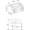 Keuco Waschtischunterbau EDITION 400 1050x546x535mm m HL-Boh we hgl