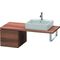 Duravit Konsolenunterschrank L-CUBE 400x420x547mm nussbaum natur