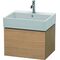 Duravit Waschtischunterbau L-CUBE 394x584x459mm europäische eiche