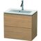 Duravit WT-Unterbau L-CUBE Compact 550x620x391mm europäische eiche