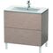 Duravit Waschtischunterbau L-CUBE 820x481x704mm eiche kaschmir