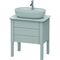 Duravit Waschtischunterbau LUV 743x688x450mm nordic weiß seidenamtt