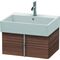 Duravit Waschtischunterbau VERO AIR 298x584x431mm nussbaum natur