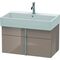 Duravit Waschtischunterbau VERO AIR 440x784x431mm cappuccino hochglanz