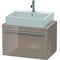 Duravit Konsolenunterschrank X-LARGE 440x700x478mm cappucino hochglanz