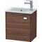 Duravit Waschtischunterbau BRIOSO 442x420x289mm Gri chr Ans li NB dunkel