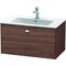 Duravit Waschtischunterbau BRIOSO Gri chrom 442x820x479mm nussbaum dunkel