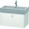Duravit Waschtischunterbau BRIOSO Griff Frontfarbe 442x784x459mm weiß matt
