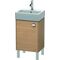 Duravit Waschtischunterbau BRIOSO 570x434x339mm Gri chr Ans li europ. Ei