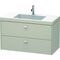 Duravit Waschtischunterbau BRIOSO 613x1000x480mm m WT Vero Air Gri Frontfa