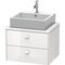 Duravit Konsolenunterschrank BRIOSO Griffe Frontfarbe 442x620x480mm grap ma