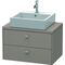 Duravit Konsolenunterschrank BRIOSO Griffe Frontfarbe 442x720x480mm bas matt