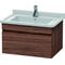 Duravit Waschtischunterbau DURASTYLE 470x650x406mm nussbaum dunkel