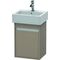 Duravit Waschtischunterbau Ketho 320x400x550mm Anschlag rechts leinen