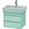 Duravit Waschtischunterbau KETHO 440x550x410mm lichtblau matt
