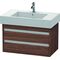 Duravit Waschtischunterbau KETHO 455x800x480mm nussbaum dunkel