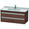 Duravit Waschtischunterbau KETHO 465x1000x480mm nussbaum dunkel