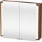 Duravit Spiegelschrank KETHO 180x800x750mm nussbaum dunkel