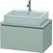 Duravit Konsolenunterschrank L-CUBE 400x720x477mm betongrau matt