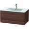 Duravit Waschtischunterbau L-CUBE 820x481x400mm nussbaum dunkel