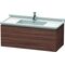 Duravit Waschtischunterbau L-CUBE 469x1020x408mm nussbaum dunkel