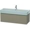 Duravit Waschtischunterbau L-CUBE 394x1184x459mm leinen