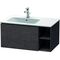 Duravit Waschtischunterbau L-CUBE 400x820x481mm Be li Ei dunkel gebürstet
